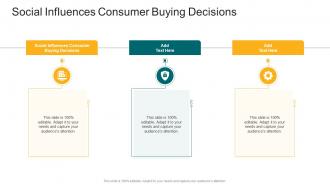 Social Influences Consumer Buying Decisions In Powerpoint And Google Slides Cpb