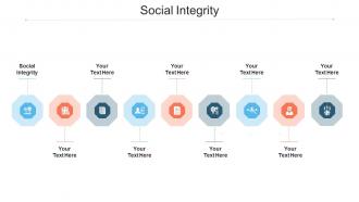 Social Integrity Ppt Powerpoint Presentation Portfolio Ideas Cpb