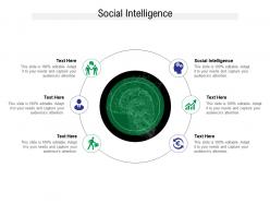 Social intelligence ppt powerpoint presentation model example cpb