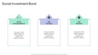 Social Investment Bond In Powerpoint And Google Slides Cpb