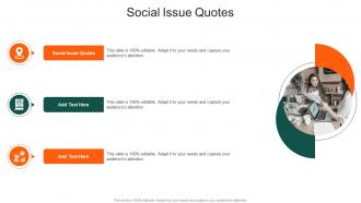 Social Issue Quotes In Powerpoint And Google Slides Cpb