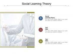 Social learning theory ppt powerpoint presentation inspiration mockup cpb