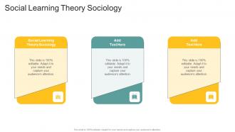 Social Learning Theory Sociology In Powerpoint And Google Slides Cpb