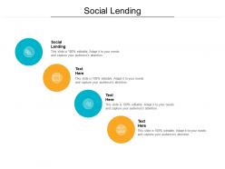 Social lending ppt powerpoint presentation inspiration influencers cpb