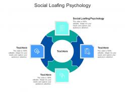 Social loafing psychology ppt powerpoint presentation model tips cpb