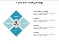 Social loafing psychology ppt powerpoint presentation outline introduction cpb