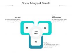 Social marginal benefit ppt powerpoint presentation outline deck cpb