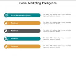 Social marketing intelligence ppt powerpoint presentation model background cpb