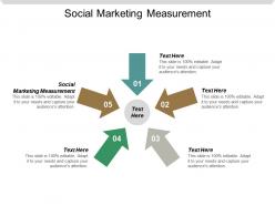 Social marketing measurement ppt powerpoint presentation icon samples cpb