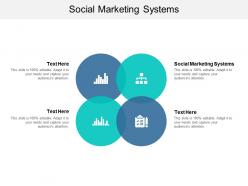 Social marketing systems ppt powerpoint presentation slides mockup cpb