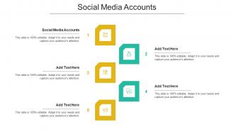 Social Media Accounts Ppt Powerpoint Presentation Infographics Structure Cpb