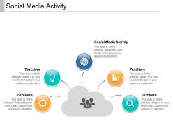 Social media activity ppt powerpoint presentation infographics design ideas cpb