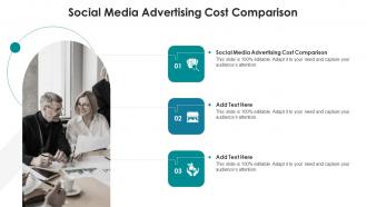 Social Media Advertising Cost Comparison In Powerpoint And Google Slides Cpb