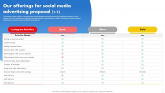 Social Media Advertising Proposal Powerpoint Presentation Slides Adaptable Best