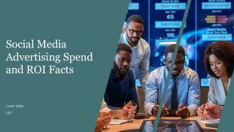 Social Media Advertising Spend And ROI Facts PPT Template AT