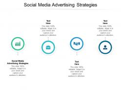 Social media advertising strategies ppt powerpoint presentation file example cpb