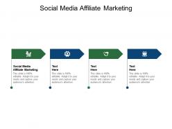 Social media affiliate marketing ppt powerpoint presentation template cpb