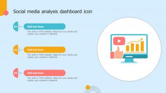 Social Media Analysis Dashboard Icon