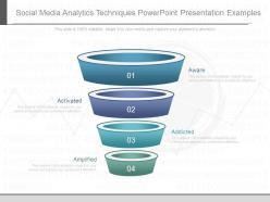 Social Media Analytics Techniques Powerpoint Presentation Examples