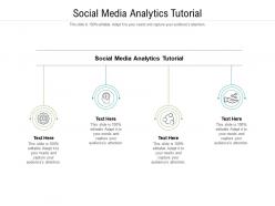Social media analytics tutorial ppt powerpoint presentation portfolio professional cpb