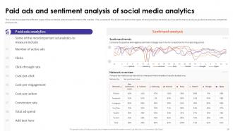 Social Media Analytics With Tools And Techniques Powerpoint Presentation Slides Template Image