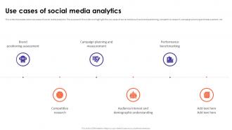 Social Media Analytics With Tools Use Cases Of Social Media Analytics