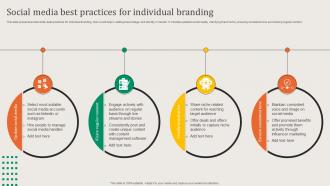Social Media Best Practices For Individual Branding