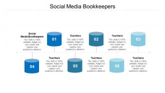Social media bookkeepers ppt powerpoint presentation slides infographic template cpb