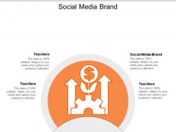 Social media brand ppt powerpoint presentation background image cpb
