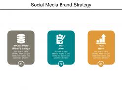 Social media brand strategy ppt powerpoint presentation file skills cpb