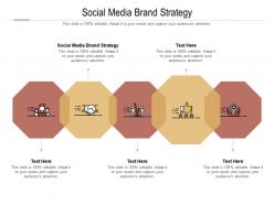 Social media brand strategy ppt powerpoint presentation show influencers cpb