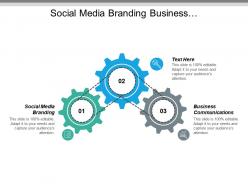 Social media branding business communications online sales conversions cpb