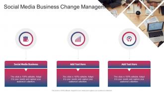 Social Media Business Change Management In Powerpoint And Google Slides Cpb
