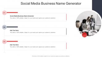 Social Media Business Name Generator In Powerpoint And Google Slides Cpb