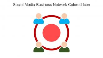 Social Media Business Network Colored Icon In Powerpoint Pptx Png And Editable Eps Format