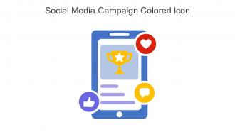Social Media Campaign Colored Icon In Powerpoint Pptx Png And Editable Eps Format