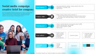 Social Media Campaign Creative Brief For Company