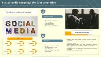 Social Media Campaign For Film Promotion Film Marketing Campaign To Target Genre Fans Strategy SS V
