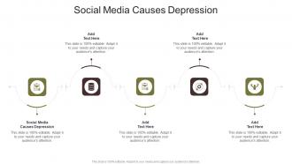 Social Media Causes Depression In Powerpoint And Google Slides Cpb