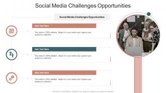 Social Media Challenges Opportunities In Powerpoint And Google Slides Cpb