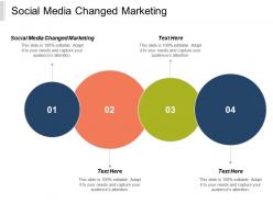 Social media changed marketing ppt powerpoint presentation professional design templates cpb