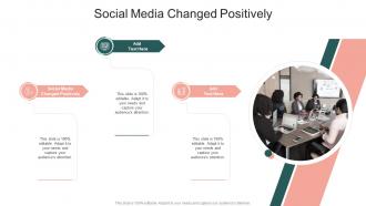Social Media Changed Positively In Powerpoint And Google Slides Cpb
