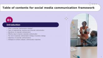 Social Media Communication Framework Powerpoint Presentation Slides Strategy CD V Ideas Attractive