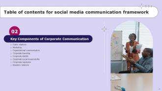 Social Media Communication Framework Powerpoint Presentation Slides Strategy CD V Impactful Attractive