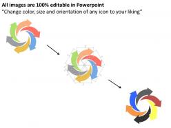 26581842 style circular loop 6 piece powerpoint presentation diagram infographic slide
