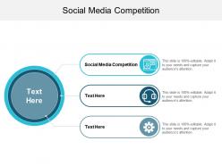 Social media competition ppt powerpoint presentation portfolio objects cpb