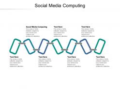 Social media computing ppt powerpoint presentation slides master slide cpb