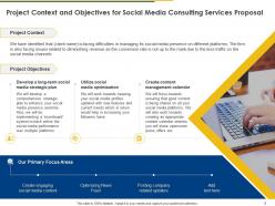 Social media consulting proposal template powerpoint presentation slides