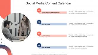 Social Media Content Calendar In Powerpoint And Google Slides Cpb