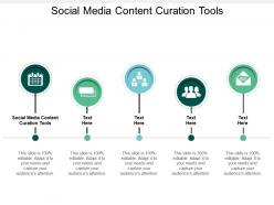 Social media content curation tools ppt powerpoint presentation outline objects cpb